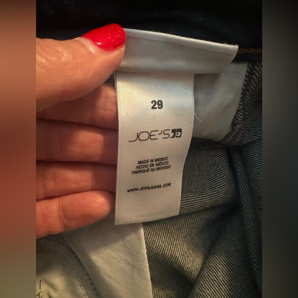 Joe's Jeans Light Gray Interior Label Jeans